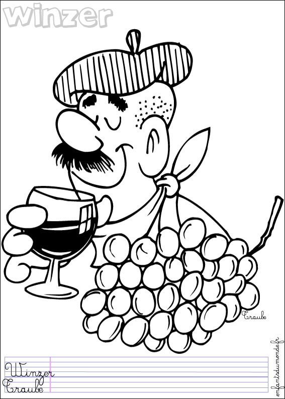 coloriage vigneron 1